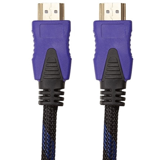 Изображение Cable HDMI - HDMI, 25m, 1.4 ver., Nylon, gold plated