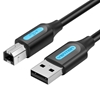 Picture of CABLE USB2.0 MALE TO MALE/0.5M BLACK COQBD VENTION