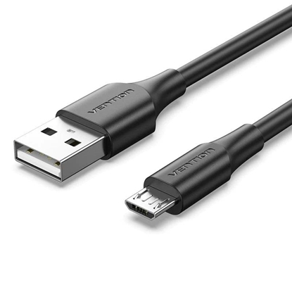 Attēls no CABLE USB2.0 TO MICRO-B/0.25M BLACK CTIBC VENTION