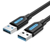 Изображение CABLE USB3.0 MALE TO MALE/0.5M BLACK CONBD VENTION