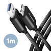 Изображение CABLE USB3.2 TO MICRO-B 1M/SPEED BLK BUMM3-AM10AB AXAGON