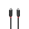 Picture of CABLE USB4 240W TYPE C 2M/BLACK LINE 37002 LINDY