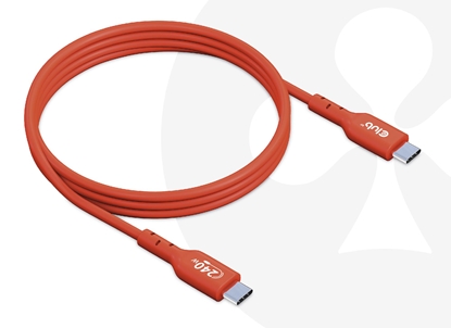 Attēls no CABLE USB-C TO USB-C 1M/M/M CAC-1511 CLUB3D