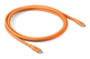 Picture of CABLE USB-C TO USB-C 2M/M/M ORANGE CAC-3000 CLUB3D