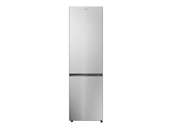 Picture of Candy Refrigerator | ECN2CQTEX206 | Energy efficiency class E | Free standing | Combi | Height 205 cm | No Frost system | Fridge net capacity 289 L | Freezer net capacity 120 L | 38 dB | Stainless Steel