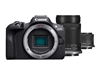 Picture of Canon EOS R100 + RF-S 18-45mm F4.5-6.3 IS STM + RF-S 55-200mm F5-7.1 IS STM Kit MILC 24.1 MP CMOS 6000 x 4000 pixels Black