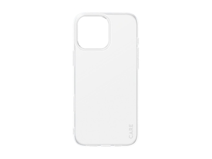 Attēls no CARE Fashionable Case | Back cover | Apple | iPhone 16 Pro Max | Recycled plastic | Transparent | X-Ray Soft Basic