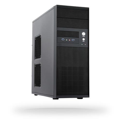 Attēls no Case|CHIEFTEC|CQ-01B-U3-OP|MidiTower|ATX|MicroATX|Colour Black|CQ-01B-U3-OP