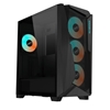 Picture of Case|GIGABYTE|C301G V2 BLACK|MidiTower|Case product features Transparent panel|Not included|ATX|EATX|MicroATX|MiniITX|Colour Black|C301GV2