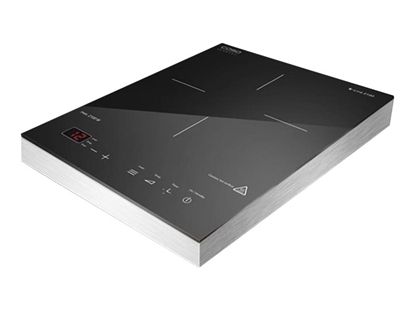 Attēls no Caso | Free standing table hob | 02225 | Number of burners/cooking zones 1 | Sensor-Touch | Aluminium | Induction