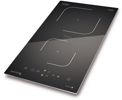 Picture of Caso | Hob | Master E2 | Induction | Number of burners/cooking zones 2 | Touch | Timer | Black