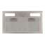 Attēls no CATA | Hood | GT-PLUS 45 X/M | Canopy | Energy efficiency class C | Width 60 cm | 645 m³/h | Mechanical control | LED | Stainless Steel