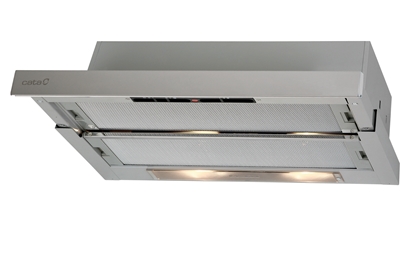 Изображение CATA | Hood | TFH 5250 X | Telescopic | Energy efficiency class D | Width 50 cm | 325 m³/h | Slider control | LED | Inox