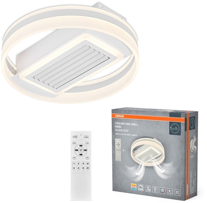 Picture of CEILING FAN GRILL SQUARE 55W CCT WHITE