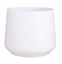 Picture of CERAMIC POT AMBER D17 H15.5CM WHITE MATT