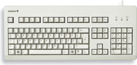 Picture of Cherry G80-3000 keyboard USB QWERTY UK English Grey