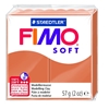 Picture of Cietējoša modelēšanas masa FIMO SOFT, 57 g, zeltaini brūnā krāsa (cognac brown)
