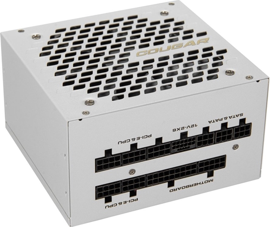 Picture of COUGAR GEXX2 1000 SNOW PSU,80 plus Gold, 1000W, Fully Modular, PCI-E 5.0 support, Color - WHITE