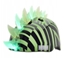 Изображение C-PREME Kask dziecicy juniorski KRASH DAZZLE GREEN LED roz. M (CPMR-34604-004-OS)