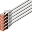 Изображение C-Tech C-TECH kabel patchcord Cat6, FTP, szary, 1m