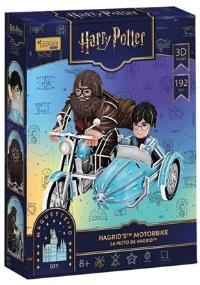 Attēls no Cubicfun Puzzle 3D Harry Potter Motocykl Hagrida
