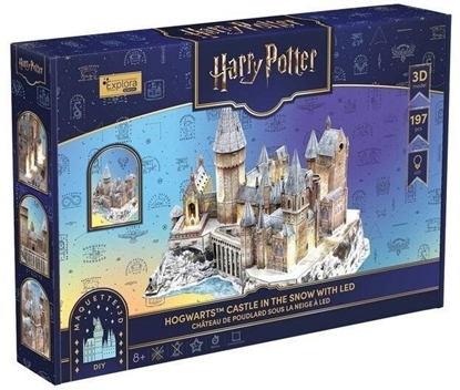 Attēls no Cubicfun Puzzle 3D Harry Potter zamek Hogwart LED