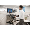Picture of Darba galds KENSINGTON SmartFit stāvoša - sēdoša pozīcijā, melnā krāsā