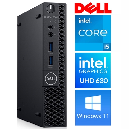 Изображение DELL 3060 Micro i5-8500T 8GB 256SSD M.2 NVME WIN11Pro