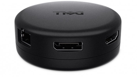Picture of Dell Pro 7-in-1 USB-C Travel Hub - DA326 | Black