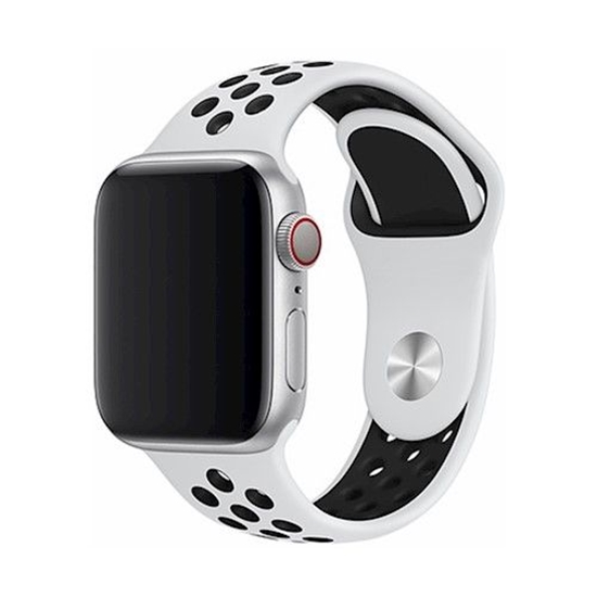 Picture of Devia Apple Watch 40mm / 38mm Strap Deluxe Sport 2 White