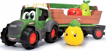 Picture of Dickie Pojazd ABC Owocowy traktor z przyczep, 30 cm