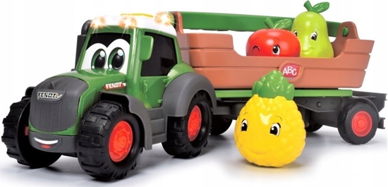 Picture of Dickie Pojazd ABC Owocowy traktor z przyczep, 30 cm
