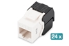 Изображение Digitus CAT 6 Keystone Jack, unshielded - 24 pieces