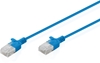Picture of Digitus CAT 6 U-UTP Slim patch cable, 0.3 m, blue