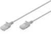 Picture of Digitus CAT 6 U-UTP Slim patch cable, 0.3 m, gray