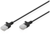 Picture of Digitus CAT 6 U-UTP Slim patch cable, 1 m, black