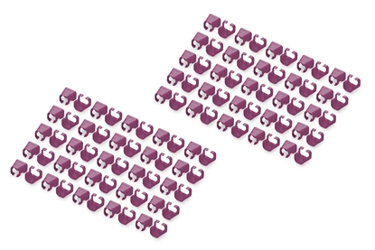 Picture of Digitus Color clips for Patch cable - Magenta