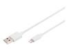 Изображение Digitus Lightning to USB-A data/charging cable, MFI-certified