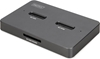 Изображение Digitus M.2 NVMe + M.2 SATA SSD docking station with SD Express card reader, USB-C?