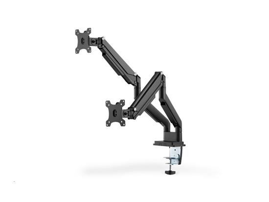 Picture of Digitus Universal Dual Monitor Mount with Gas Spring and Clamp Mount