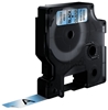 Изображение Dymo D1 12mm Black/Clear labels 45010