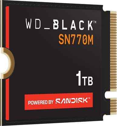Attēls no Dysk SSD SanDisk SN770M 1TB M.2 2230 PCI-E x4 Gen4 NVMe (WDBDNH0010BBK-WRSN)