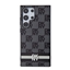 Picture of DKNY PU Leather Checkered Pattern and Stripe Case for Samsung Galaxy S24 Ultra / black