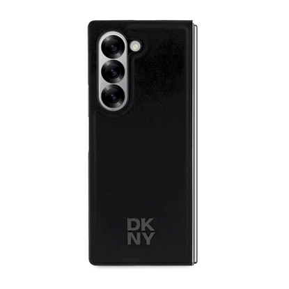 Изображение DKNY PU Leather Stack Logo MagSafe Case for Samsung Galaxy Z Fold 6 / black