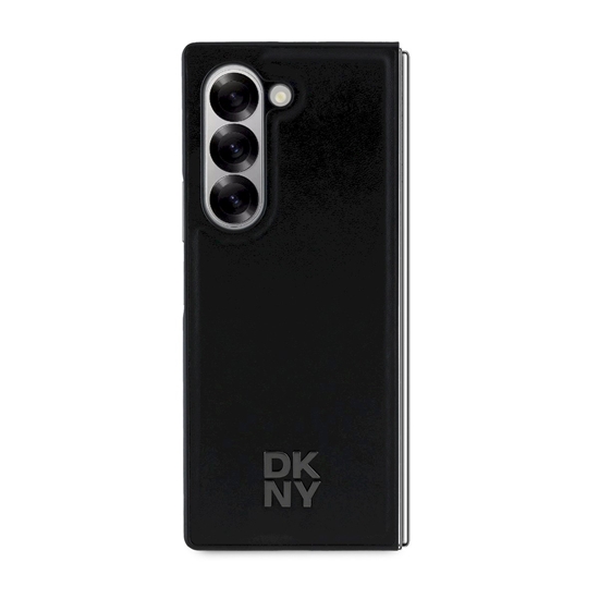 Picture of DKNY PU Leather Stack Logo MagSafe Case for Samsung Galaxy Z Fold 6 / black