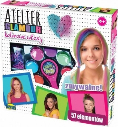 Изображение Dromader Zestaw kosmetyków Atelier Glamour Kolorowe wosy
