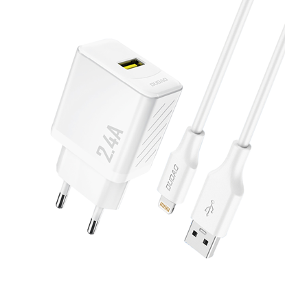 Picture of Dudao A23LEU 2.4A GaN EU USB-A Wall Charger with U