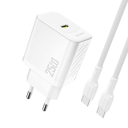 Изображение Dudao A27CEU PD 25W GaN SB-C Wall Charger with USB