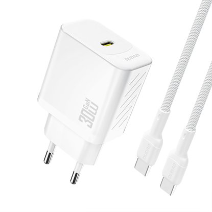 Изображение Dudao A27PCEU PD 30W GaN USB-C Wall Charger with U