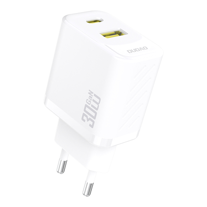 Picture of Dudao A27TEU PD 30W GaN USB-A USB-C Wall Charger -